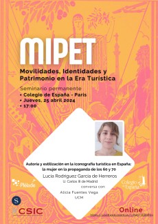 Seminario permanente MIPET «Movilidades, Identidades y Patrimonio en la Era Turística»