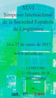 XLVI Simposio Internacional de la Sociedad Española de Lingüística (SeL)
