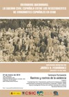 Seminario permanente 'Rastros y Rostros de la Violencia': "Memorias quebradas: La Guerra Civil Española entre los descendientes de emigrantes españoles en EEUU"