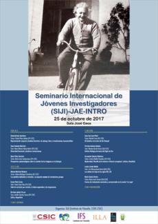 Seminario Internacional de Jóvenes Investigadores (SIJI)- JAE_INTRO
