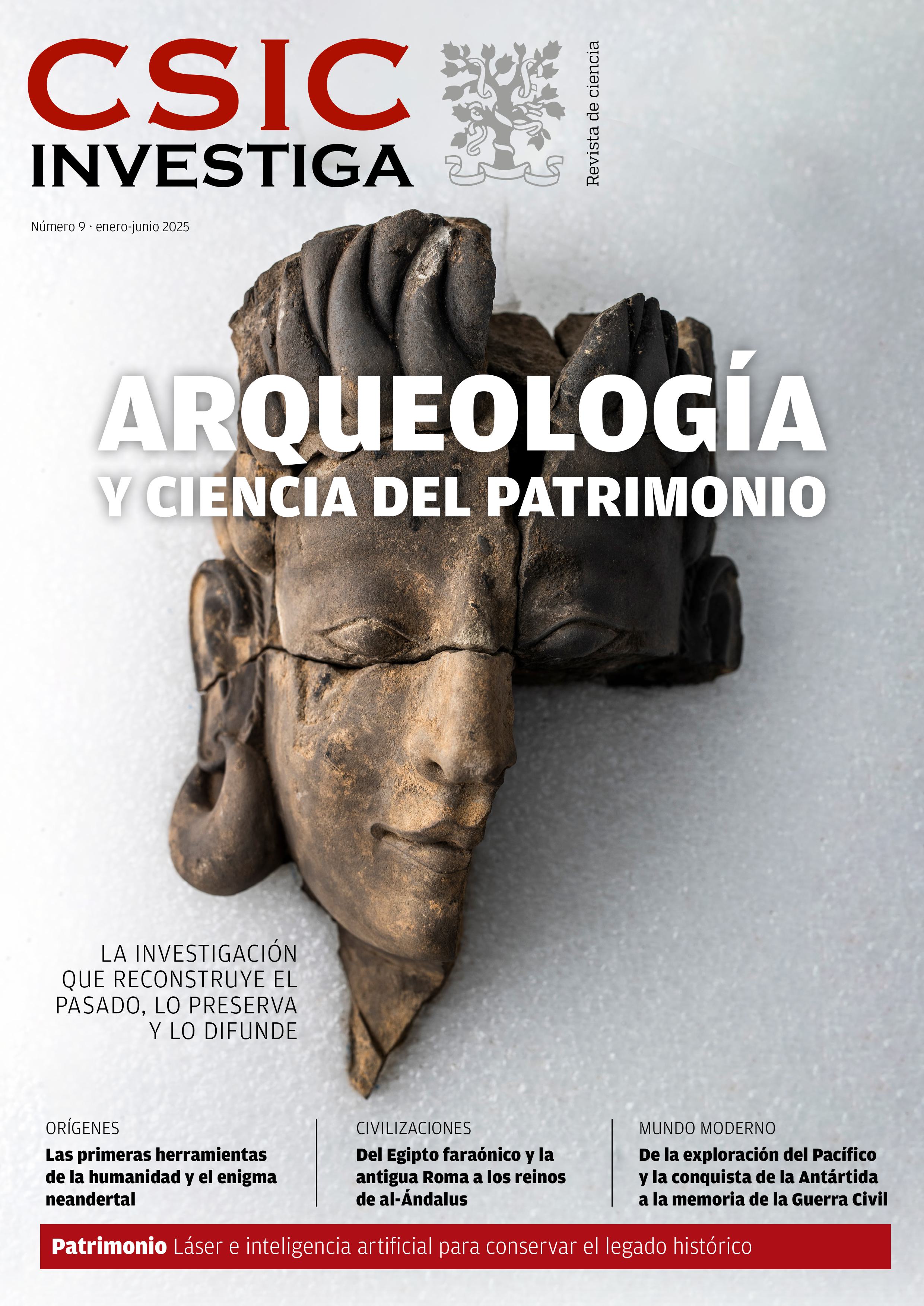 Portada de la revista CSIC INVESTIGA, número 9. Portada de la revista CSIC INVESTIGA, número 9.