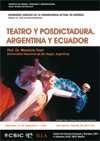 Seminario 'Análisis de la Dramaturgia Actual en Español (ADAE)': "Teatro y posdictadura. Argentina y Ecuador "