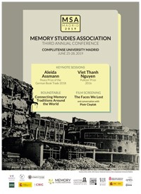 3rd. Annual Memory Studies Association Conference