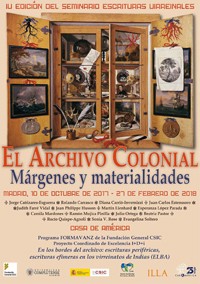 IV Edición del Seminario "Escrituras Virreinales. El Archivo Colonial: márgenes y materialidades": "Registrar (en) el espacio sagrado. Pintura mural y cristianismo andino en el siglo XVIII​"