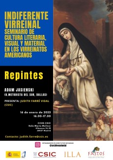 Indiferente Virreinal. Seminario de Cultura Literaria, Visual y Material en los Virreinatos Americanos: "Repintes"