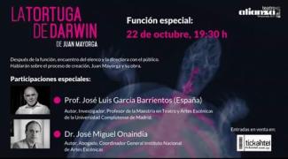Representación Teatral: "La Tortuga de Darwin", de Juan Mayorga