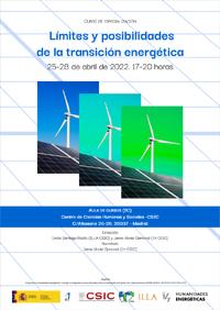 Curso de especialización "Límites y posibilidades de la transición energética"