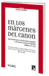 Cartel de la presentación Presentación del libro "En los márgenes del canon. Aproximaciones a la literatura popular y de masas escrita en español (siglos XX y XXI)"